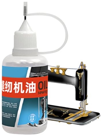 Huile Pour Machine à Broder, Lubrifiant Domestique Pour Couture, Huile de Lubrification de Précision pour Garage Charnière de Porte Serrure Chaîne Usage Commercial et Ménager