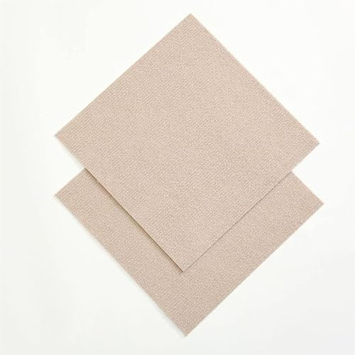 Losetas de alfombra for el hogar y las mascotas, baldosas de suelo de alfombra autoadhesivas al vacío, esteras de papel tapiz con efecto de decoración del hogar de 12 * 12 pulgadas(Beige,8pcs)