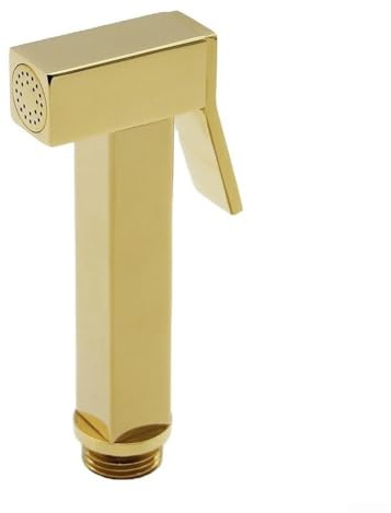 EffiFish All-Copper Toilet Bidet Sprayer,Bidet Sprayer For Toilet, Handheld Jet Spray For Hygiene And Versatile Cleaning In Bathroom Or Garden, Gold(Shine Gold)