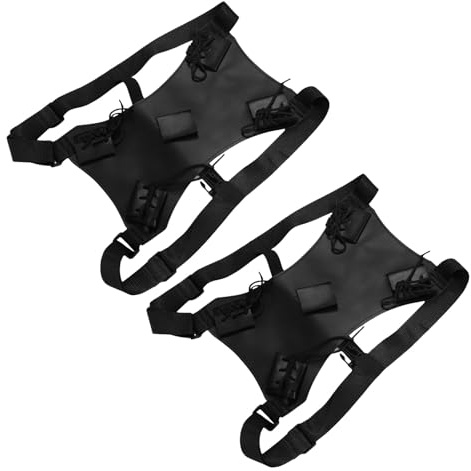 ibasenice Bolsa para Espada de Cosplay de Cuero Correa Ajustable para Hombro y Espalda Funda Doble para Espadas Renacentistas Mochila Multifunción para Esgrima y Eventos Medievales 2