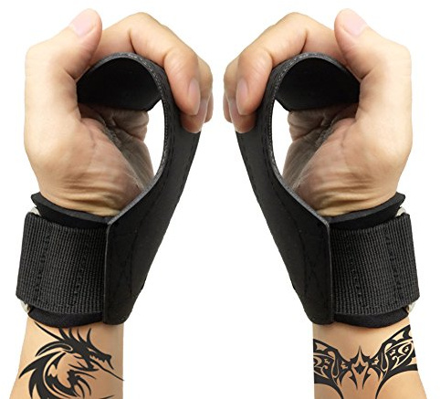 Astarye Professionelle Handschuhe für Fitness Unisex-Zughilfen mit extra Grip 800KG