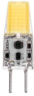 1989candy GY6.35 AC 12V 3W Dimmable Silicone 1508COB LED Corn Bulb for Chandelier Crystal Lamp