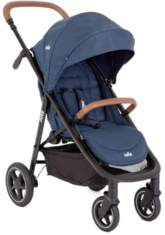 Buggy & Sportwagen Mytrax Pro bis 22 kg belastbar mit Teleskopschieber, Getränkehalter & Regenschutz - Blueberry