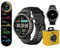 AGM Smartwatch Herren Damen 46mm GPS, 1,43 AMOLED, 5ATM wasserdicht, Fitnessuhr mit Anruf, Herzfrequenz & Schlaf, Schrittzähler, Android & iOS, inkl. 36 Monate Care+