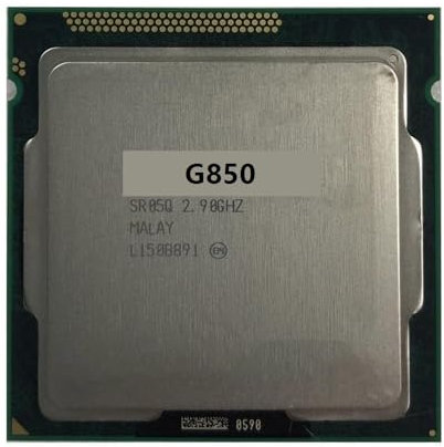 G850 CPU Used 2-Core 2-Thread Desktop Processor 2.9 GHz 3M 65W LGA1155