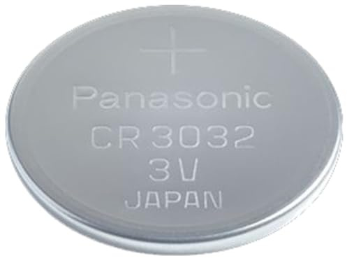 Panasonic Hückmann Lithium-Rechner-Knopfzelle CR 3032 3V,500mAh,Bli.1 Batterie 4042883016415
