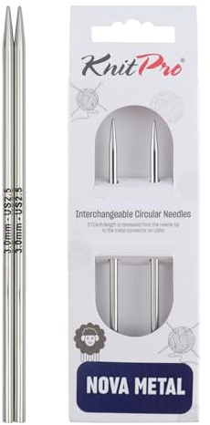 KnitPro Nova Austauschbare Nadelspitzen 4 (10cm) | 3mm