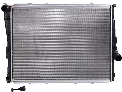 BESTPRICE1 x Radiatore ad acqua per auto senza radiatore dell'olio Compatibile con BMW 1 (E87), 3 (E46), 3 Cabriolet (E46), 3 Compact (E46), 3 Coupe (E46), 3 Touring (E46), Z4 Coupe (E86)