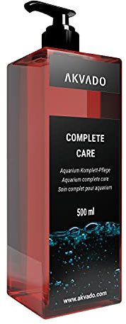 Akvado Complete Care - Komplett-Pflege für Fische, Pflanzen, Wasser und Filter, 500 ml