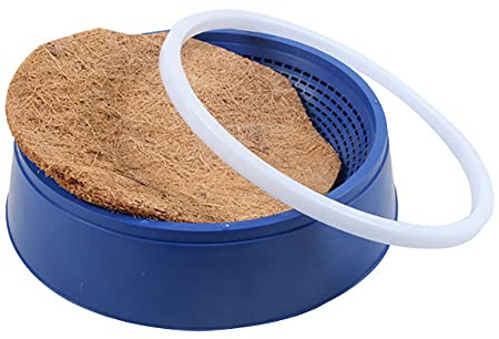 ANCLLO 4 Stück Kunststoff Vogelnest Vogelnest Nistschalen Taubennest Nistschale Brutplatz Nest für Tauben, Wachteln und kleine Vögel