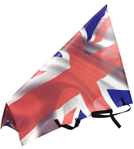 UNION JACK PRINTED TOW HITCH COVER