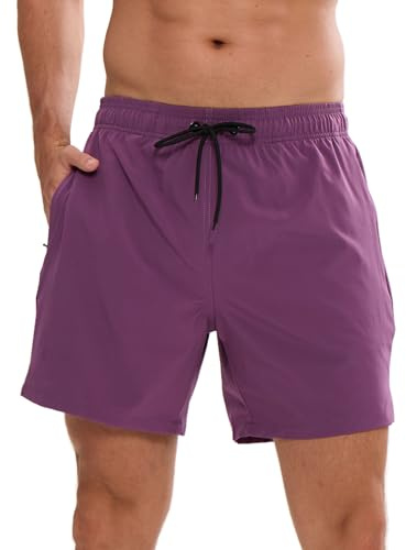 Arcweg Homme Short de Bain Sport Bermuda Séchage Rapide Garçons Court de Plage Natation Casual avec Cordon Réglable Élastique S-XXL