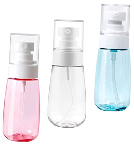 Cabilock 3stücke Sprühflasche Aus Nachfüllbar Flüssigkeitsspender Tragbar Leere Pumpflasche Sprühflaschen Reisen Im Freien Und Küche