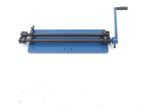 Rundbiegemaschine, 460mm Biegemaschine Rundbiegegerät Flexibel Former mit 6 Würfelsätze, für Blätter
