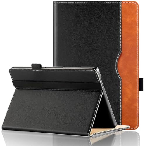 Ytaland Universal Hülle für Doogee U11/U11 Pro 11 Zoll, für Doogee Tab A9/A9 Pro 10/Tab G6 11/T10W/U10/Tabwee Tablet, für Blackview Tab90 WiFi/Tab60, Multi-View PU Leder Hülle für 10-11 Zoll Tablet