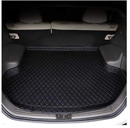 FAHBSTR Auto Kofferraummatten Für Q7 5 Sitze 2016-2019 Autoteile Staubdicht Wasserdicht Kratzfest Einfache Mode Kofferraummatte(A)