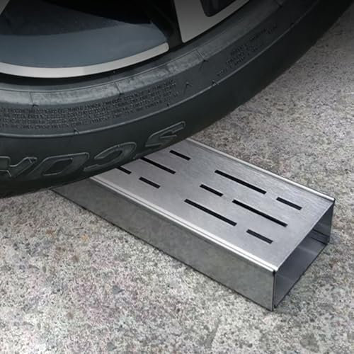 Ablauf-Set aus Edelstahl, 1 m lang, mit abnehmbarem Metallgitter, Entwässerungssystem, für Beton-/Pflasterstein-Terrassen
