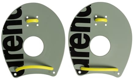 Arena Elite Hand Paddle 2, Unisex Slickepott, Grön, Sage-Artic_Lime