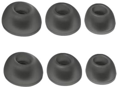 3 Paar | Ersatz Ohrstöpsel Silikon für In-Ear Kopfhörer kompatibel mit JBL Vibe Buds, Live Pro TWS 2, Live Free 2, Tour Pro 2 Kopfhörern | Geräuschisolierung | S/M/L 3 Verschiedene Größen