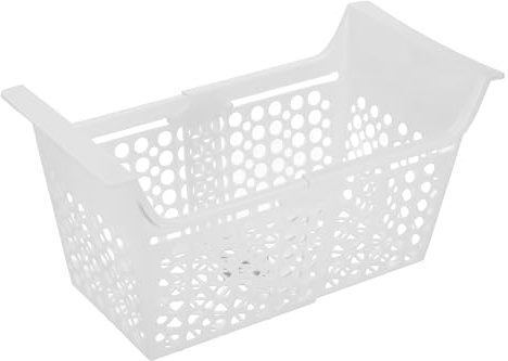 SOPOTUTU Panier De Congélation Petit Extensible Pour Congélateur Coffre, Bac De Rangement Plastique Réglable Drainage Intégré, Organisateur Polyvalent Cuisine Et Congélateur Profond