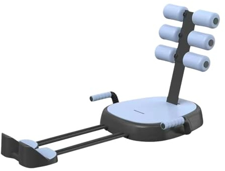 rockible Barra de Abdominales, Dispositivo de Asistencia para Abdominales, de Ejercicio básico para Gimnasio en casa para Hombres y Mujeres, Azul