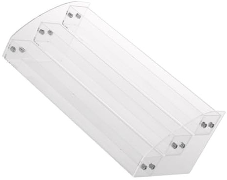 MUCKLILY Organizador de Esmaltes de Uñas y Soporte para Pintalabios de Acrílico Diseño Multilayer, Base Estable y Ligera Adecuado para Maquillaje y Cosmeticos