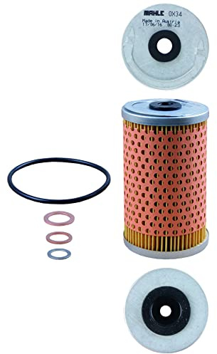 MAHLE OX 34D Ölfilter für Mercedes-Benz 190 (W201) u.a. | Kompatibel mit: MERCEDES-BENZ 123 Coupe, 123 Stufenheck, 123 T-Model, 190, G-CLASS, G-CLASS, G-CLASS, G-CLASS Cabrio, T1 Bus