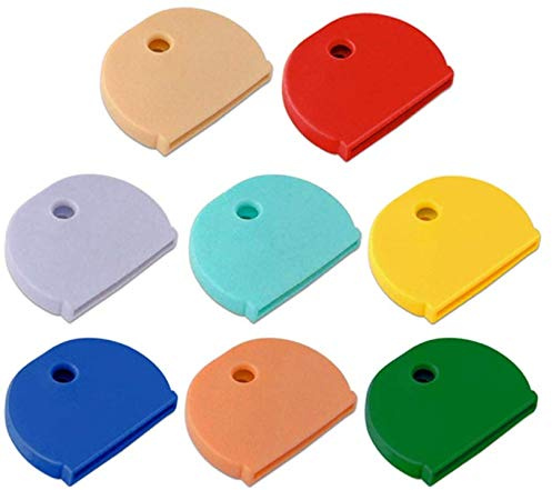 Lucky Line Key Caps. X-Large, 150 per Box, Assorted Colors (16000), Industrial Fit