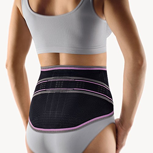Bort StabiloBasic Lady Rückenbandage mit Pelotte 6 schwarz