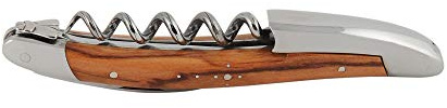 Forge De Laguiole Couteau sommelier - 3 pièces - Bois d'olivier - Finition brillante