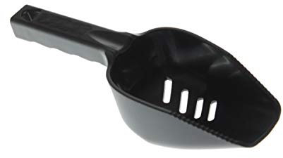 Eisschaufel mit Ablaufschlitzen crushed Eis und Eiswürfel