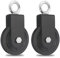 GothicBride 90 mm Carrucola per Sollevamento, Carrucola Palestra, Puleggia di Attacco Fai-da-te per Fitness Casa, Carico 160 kg(2 pezzi)