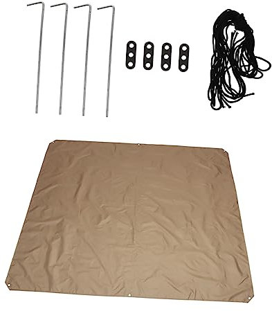 Kisangel Canopy Picnic Mat Portable Camping Mat Camping Blanket Picnic Cushion for Outdoor Easy to Carry for Beach Park Trips
