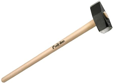La zappa Steinschläger mit 91 cm langem Griff aus robustem Holz (3000 g)