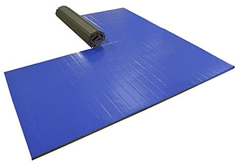 RajoNN Roll-Out-Gymnastikmatte, leicht, langlebig, Wrestling-Tumbling-Cheer-Matte, XPE-Schaum-Trainingsmatte für Heimtraining und Fitnesstraining