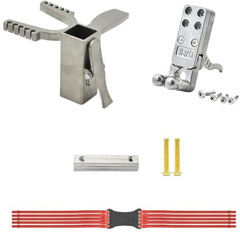 Clianle Dispositif de déclenchement de Fronde de Chasse DIY Fronde Longue Accessoires de Fronde Faits Maison (PaquetB)