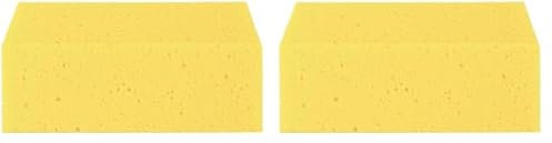 D.RECT Eponge Universelle - Eponge Voiture 163x115x70mm, Éponge de Lavage pour Voiture, Entretien de Voiture, Peinture, Jantes, Nettoyage - Eponges Domestique, Éponge de Nettoyage (Lot de 2)