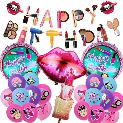 SZJFYMQ, 24 Pezzi Rosso Palloncini Labbra, Enorme Bacio Balloons, Palloncino Palloncini Trucco, Foil Labbra Balloon per San Valentino Engagement Galentines Day Party Decor