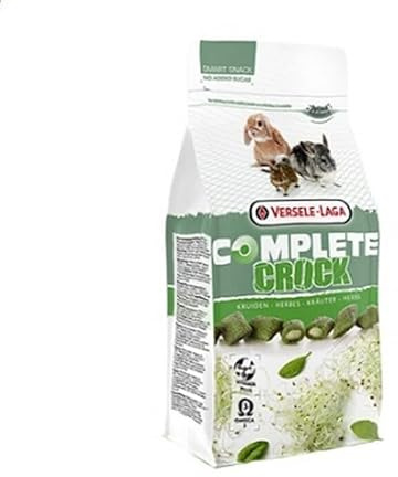 Complete Crock Herbs for Degus and Rabbits, Plant-Based Food Supplement, 7 x 50g, Adult