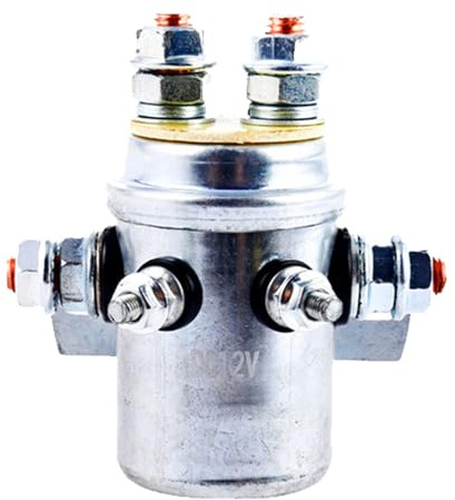 Elektrisches Windelrelais - 12V-24V Warn-Solenoid, Robuster Bedienkasten, Universal Ersatzteil | Windencontroller-Schalter Für SUVs, Autos, LKW, Wiederherstellungssysteme Für Terre