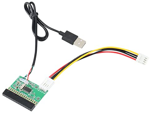 Jaywool 1,44 MB 3,5 Disketten Laufwerk Anschluss 34 PIN 34Pin zu USB Kabel Adapter PCB Board PC USB to Diskette U Diskette zu Floppy