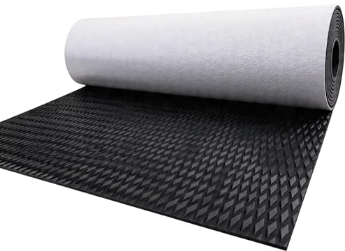Zenselect 240 x 60 cm Eva skum båt golvbeläggning, 5 mm halkfri Eva skum båtmatta, självhäftande skumgummimatta för jakt motorbåt husbil fiskebåt