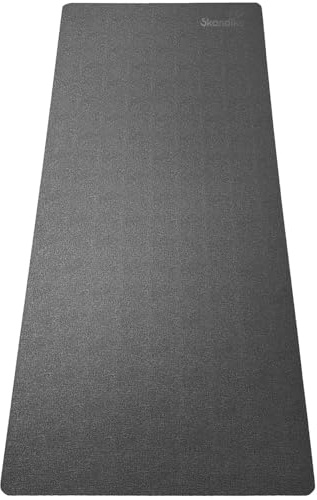 Skandika Bodenschutzmatte für Heimtrainer Rudergeräte und Vibrationsplatten | Made in Germany, Multifunktionsmatte, Sport und Fitness, geruchsneutral, rutschfest, stoßfest, wasserabweisend | 4 Größen