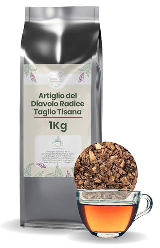Patrizio Breseghello - Artiglio del Diavolo Radice Taglio Tisana 1 kg - 100% Naturale per Infusi e Tisane Antireumatiche