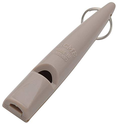 Acme Hundepfeife No. 211,5 | Original aus England | Ideal für die Hundeausbildung | Robustes Material | Genormte Frequenz | Laut und weitreichend | Mink / Grau-Braun