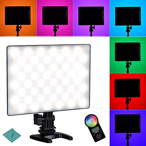 YONGNUO YN300 Air II - Foco LED RGB para vídeo, 3200 K-5600 K, 10 Efectos de luz, CRI 95+, con Mando a Distancia, para fotografía de Boda al Aire Libre en el Estudio