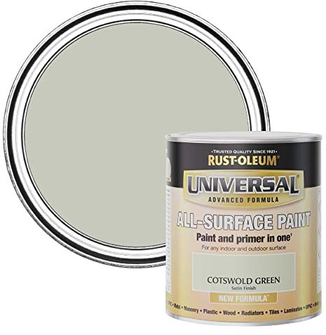 Rust-Oleum Universal Paint Satin Cotswold Green 750ml