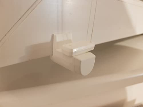 Halterung für plissee Ohne Bohren 4 Stück