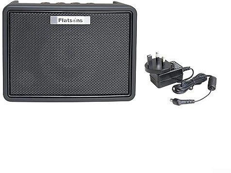 Flanger tragbarer Gitarrenverstärker für E-Gitarre, Schwarz