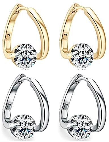 Gokame Lymphvity Germanium Earrings, Magnetology Lymphatic Drainage Earrings, Boucles d'oreilles en Germanium, Mix-2pair